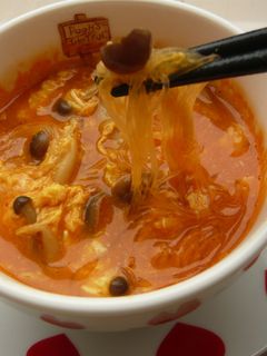 野菜ジュースで簡単栄養はるさめスープ-レシピのメイン写真