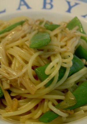 きのことインゲンのあっさりパスタ-レシピのメイン写真