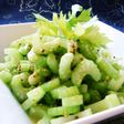 セロリの酢っぱり★粒マスタードサラダ
