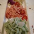 綺麗な3色うどん
