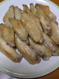 家で焼き鳥屋さん風♡鶏手羽中の塩焼き by ♪チビひなた