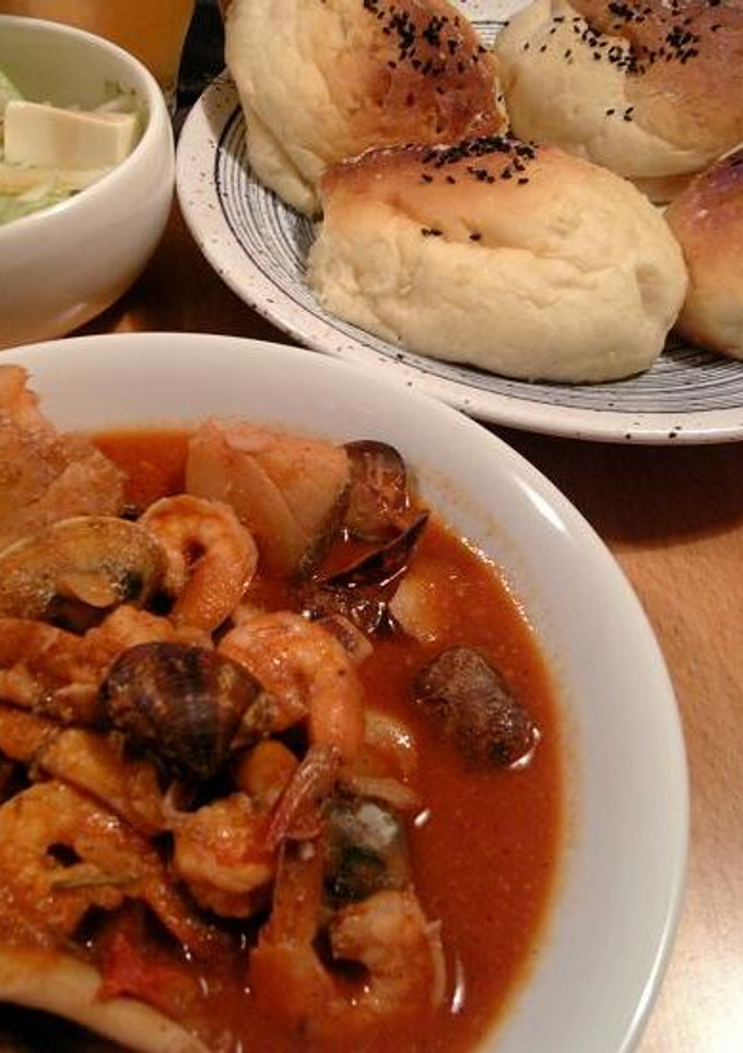 魚介のワイン蒸しトマトソース-レシピのメイン写真