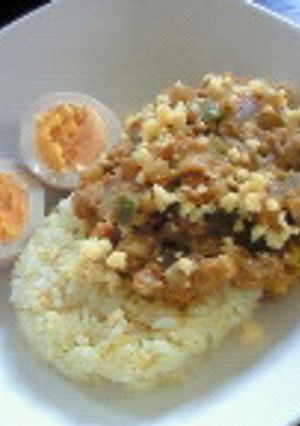 レンジde７分ﾄﾞﾗｲｶﾚｰ♪-レシピのメイン写真