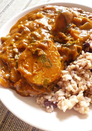 １日分の野菜で♡ にらカレー。-レシピのメイン写真
