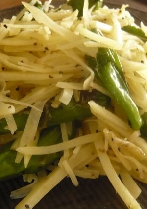 ししとうとじゃがいもの炒め物☆ししじゃが-レシピのメイン写真