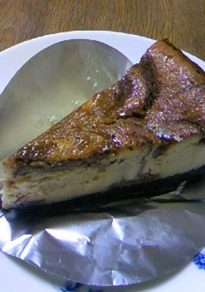 チョコバナナチーズケーキ-レシピのメイン写真
