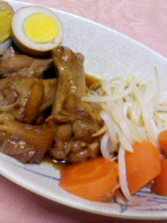 鶏と卵の煮物-レシピのメイン写真