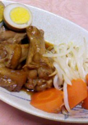 鶏と卵の煮物-レシピのメイン写真