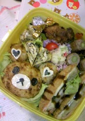 キャラ弁☆簡単☆リラックマ☆-レシピのメイン写真
