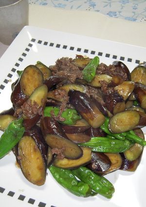 なすと牛肉のオイスター炒め-レシピのメイン写真