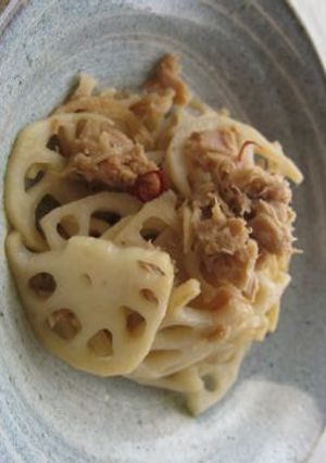 レンコンとツナ　和風-レシピのメイン写真
