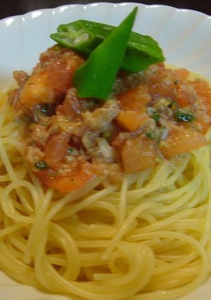 トマトのさっぱりパスタ-レシピのメイン写真