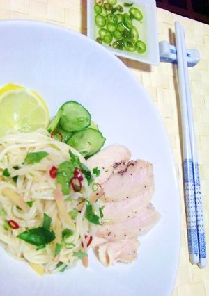 夏☆バミーヘン...✿タイ風油そうめん（酢辛）-レシピのメイン写真