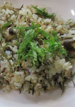 【坂下町メロンの会】鯖の炊き込みご飯-レシピのメイン写真