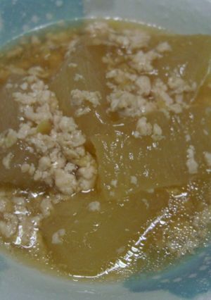 冬瓜の鶏そぼろ煮-レシピのメイン写真