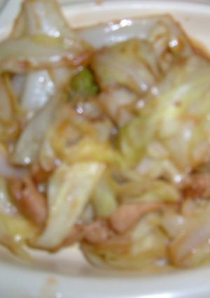 豚肉とキャベツの甘味噌いため-レシピのメイン写真