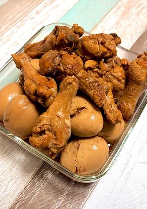 調味料は２つだけ⭐︎鶏手羽元と玉子のコーラ煮-レシピのメイン写真