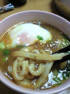 残ったカレーで絶品カレーうどん!-レシピのメイン写真
