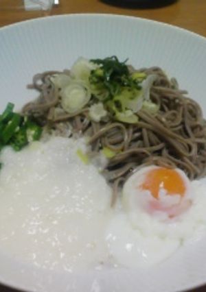 ネバネバ蕎麦-レシピのメイン写真