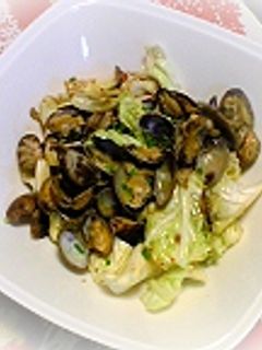 あさりのつゆだくキャベツ-レシピのメイン写真