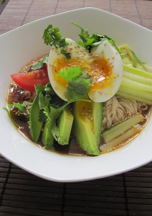 夏バテ解消!冷やし酸辣素麺-レシピのメイン写真