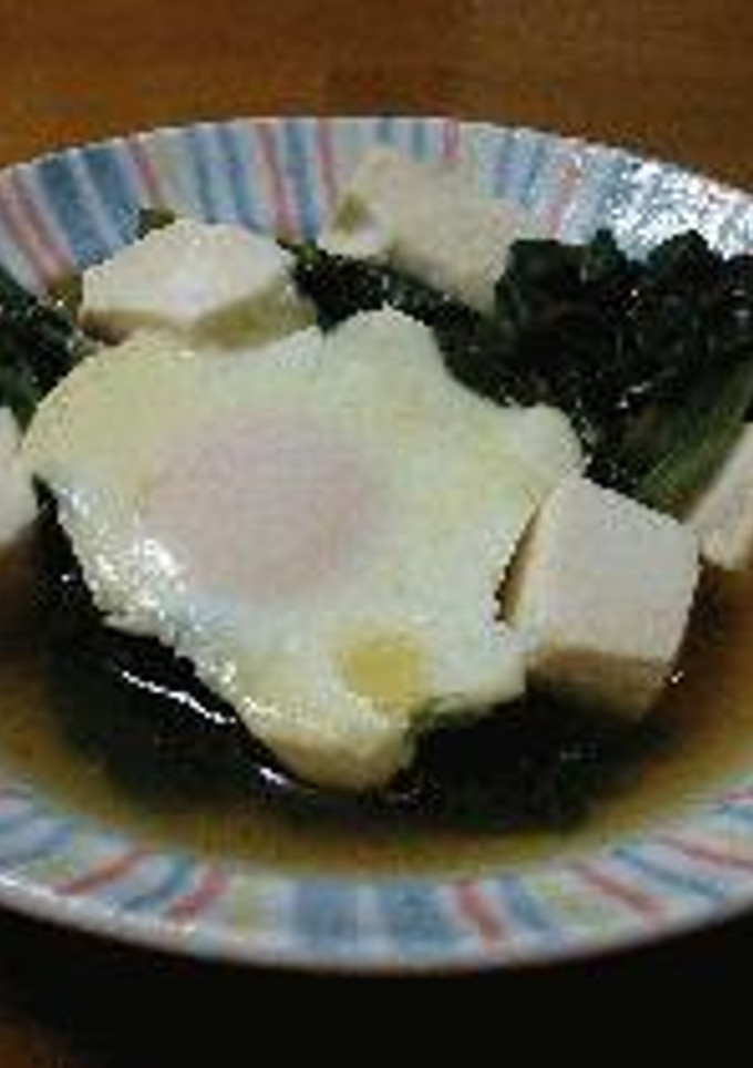 ほうれん草の卵とじ！-レシピのメイン写真