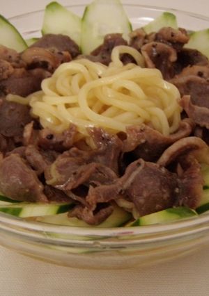 砂肝冷ラーメン-レシピのメイン写真