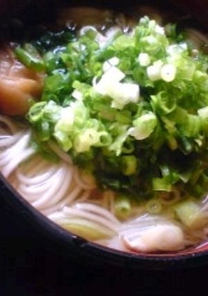 【梅入麺】-レシピのメイン写真