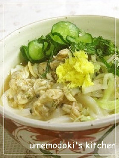 夏はコレ!冷や汁うどん-レシピのメイン写真