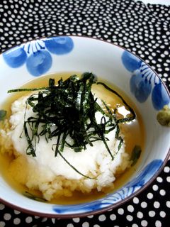 山芋のお茶漬け-レシピのメイン写真