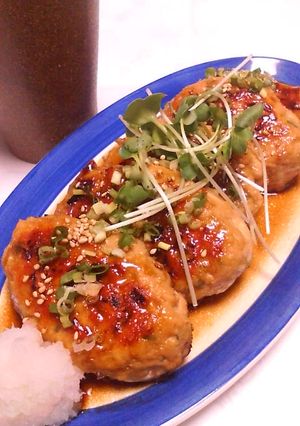 ふわっ!ｼｬｷｯｯ!!鶏つくね☆-レシピのメイン写真
