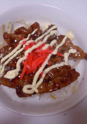 照り豚もやし丼-レシピのメイン写真