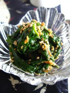 ほうれん草の胡麻和え 母の味-レシピのメイン写真