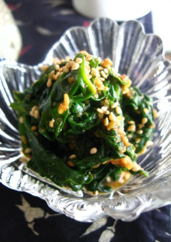 ほうれん草の胡麻和え　母の味-レシピのメイン写真