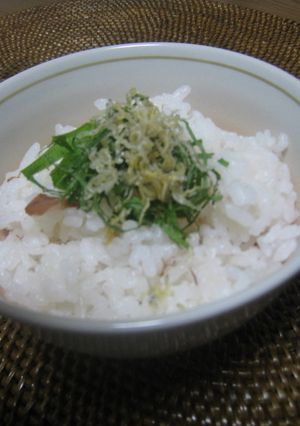 ほんのり香る、梅ご飯-レシピのメイン写真