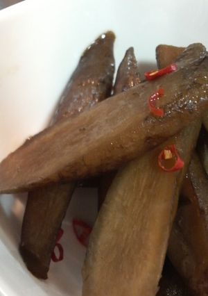 お義母さんの味★ 甘くないキンピラごぼう-レシピのメイン写真