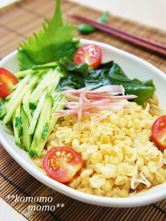 冷やしたぬき素麺-レシピのメイン写真