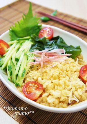 冷やしたぬき素麺-レシピのメイン写真