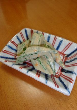 夏です。オクラの梅マヨ和え☆-レシピのメイン写真