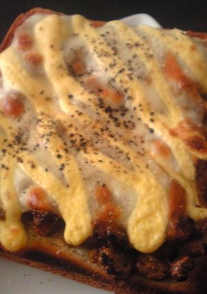 フワフワ★照り焼き風納豆トースト-レシピのメイン写真