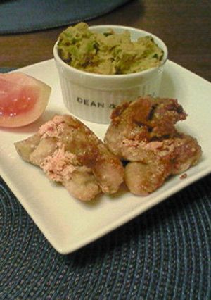 我が家の定番★鶏もも肉のたらこはさみ焼き-レシピのメイン写真
