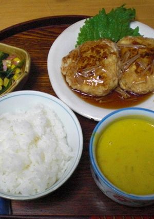 和風豆腐ハンバーグ-レシピのメイン写真