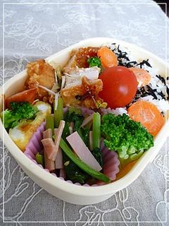 小松菜ハムのわさび醤油和え-レシピのメイン写真