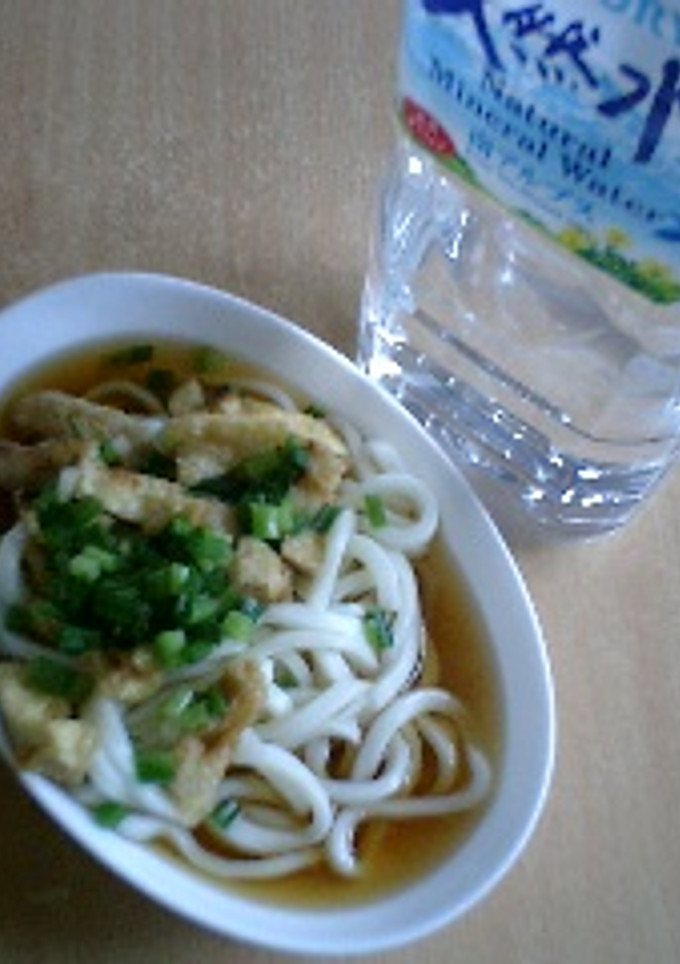 簡単冷やしきつねうどん-レシピのメイン写真