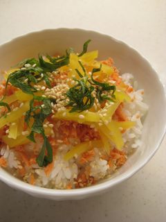 1分で作る☆鮭フレークで鮭ごはん-レシピのメイン写真
