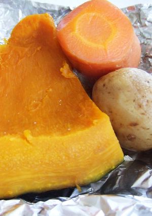簡単に美味しい根野菜★蒸し♪-レシピのメイン写真