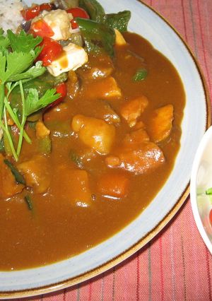 お豆腐と夏野菜のカレー-レシピのメイン写真