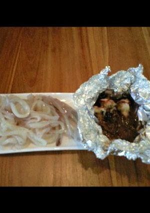 いか肝のホイル焼き-レシピのメイン写真