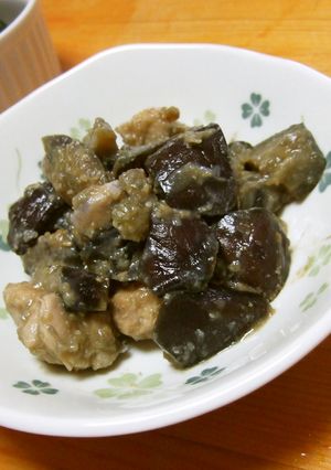 鶏となすのノンオイルみそ炒め-レシピのメイン写真