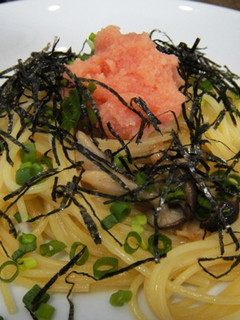 たらこときのこのパスタ-レシピのメイン写真